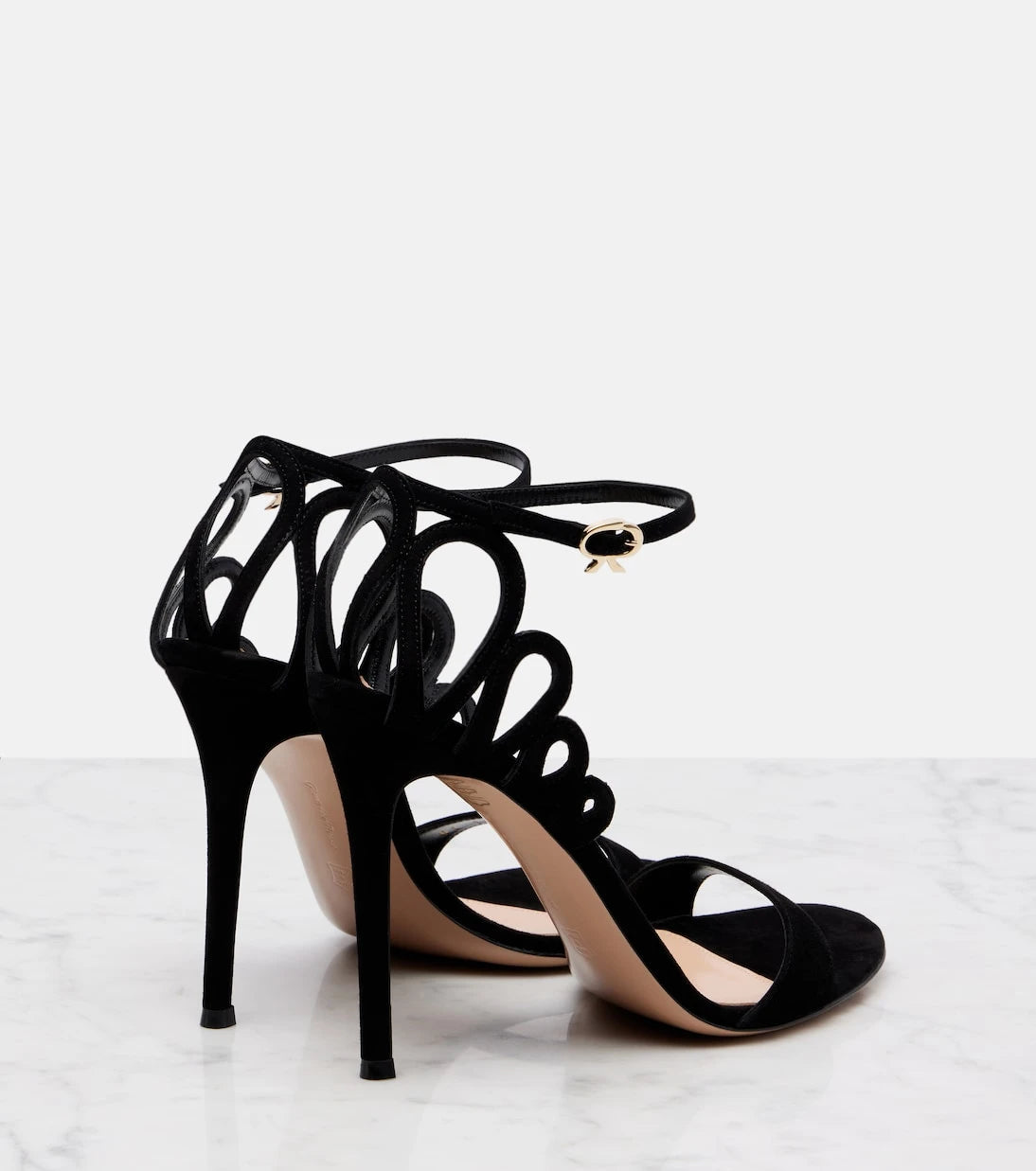 Gianvito Rossi - 105 süet sandalet
