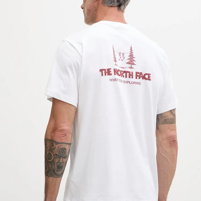 The North Face тениска мъжка от памук CAMPING RELAXED