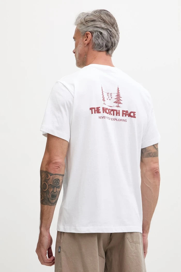 The North Face тениска мъжка от памук CAMPING RELAXED