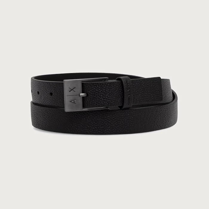 Armani Exchange Erkek Deri Kemer