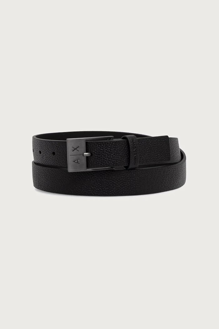 Armani Exchange Erkek Deri Kemer