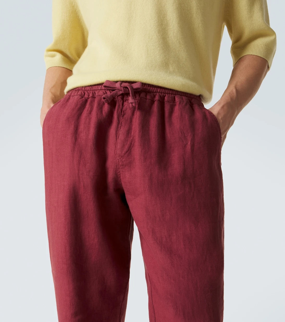 Fedeli - Linen tapered pants