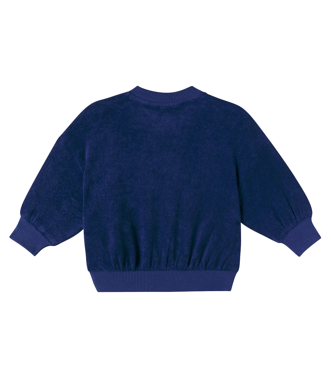 Mini Rodini - Baby embroidered cotton terry sweatshirt