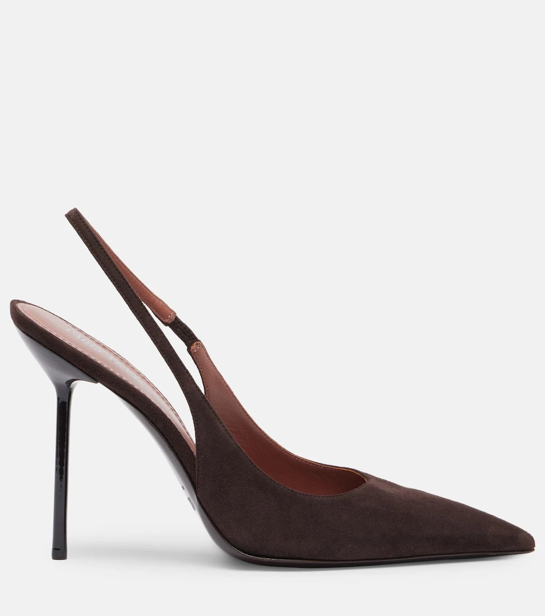 Paris Texas - Lidia 105 suede slingback pumps