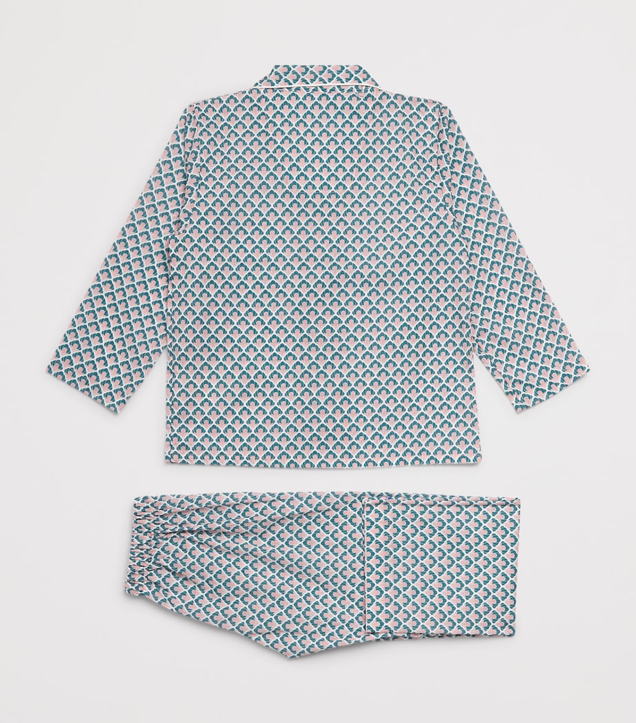 Derek Rose Kids Printed Ledbury Pyjama Set (3-12 Years)