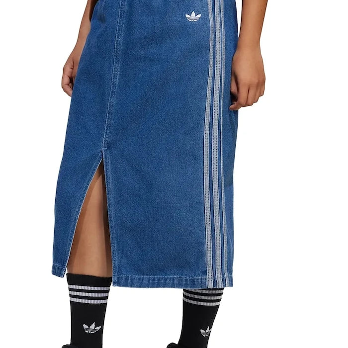 Детска дънкова пола adidas Originals