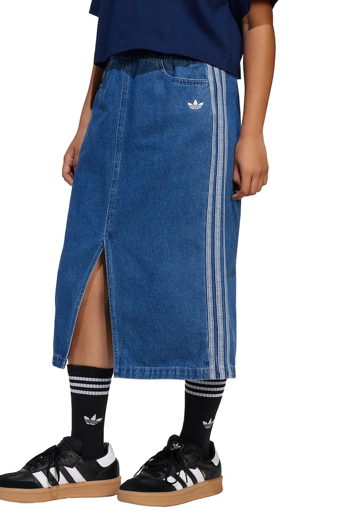 Детска дънкова пола adidas Originals