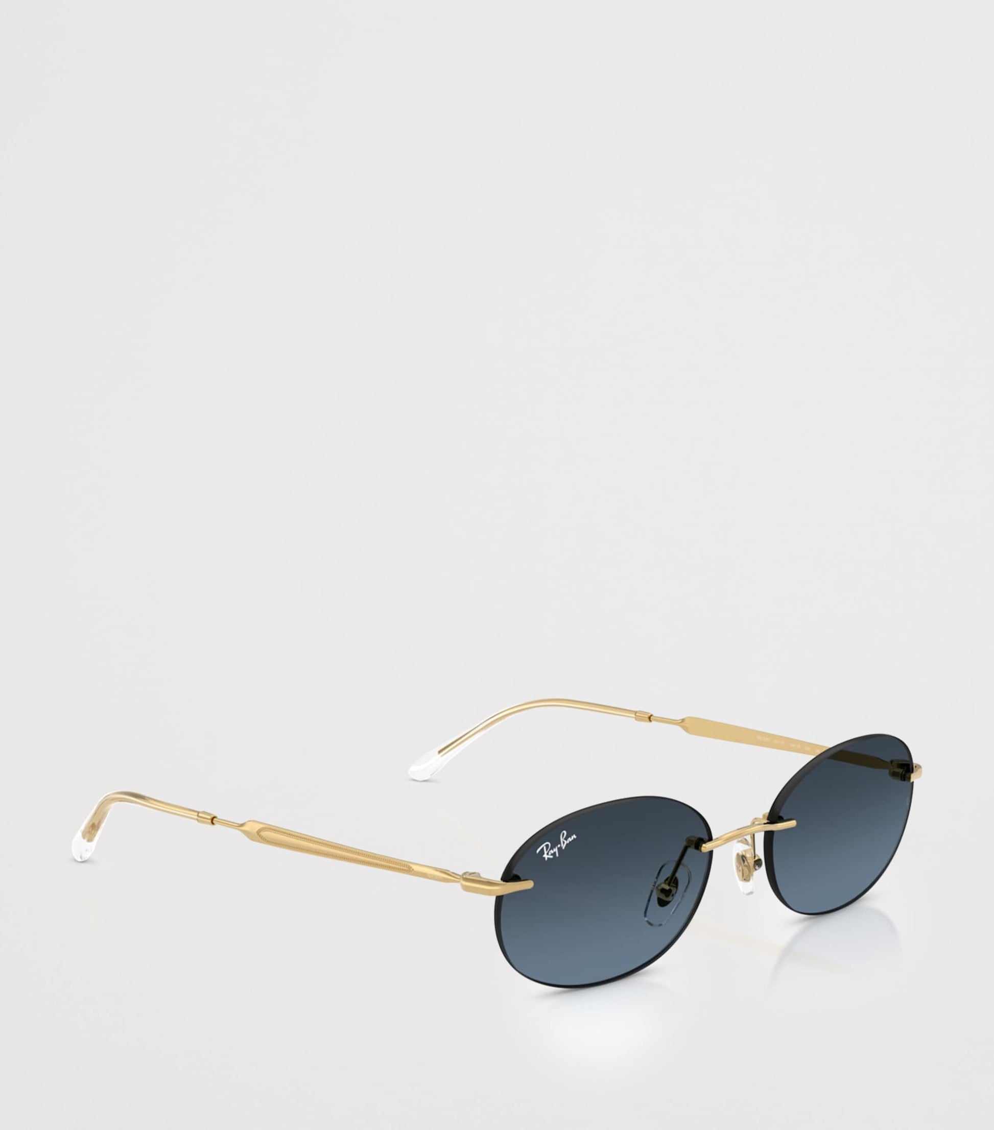 RB3767 Metal Oval Sunglasses
