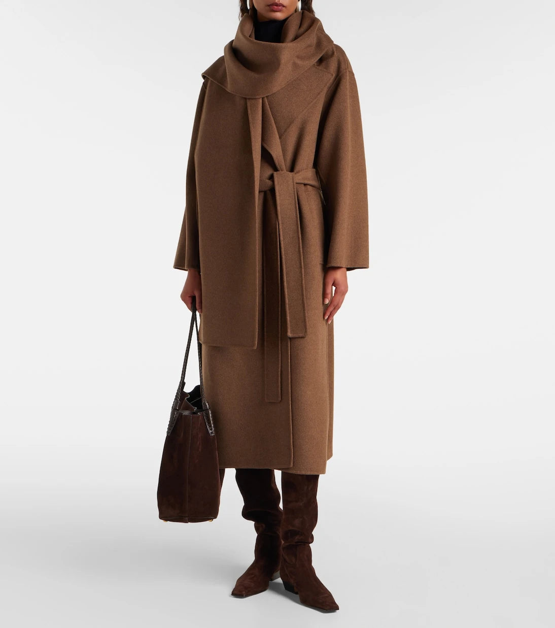 'S Max Mara - Curoe virgin wool wrap coat