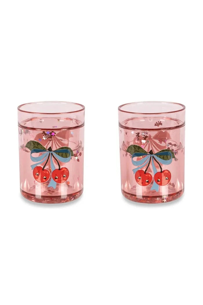 Konges Sløjd Комплект чаши за деца 2 PACK GLITTER CUPS