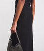 Stella McCartney Black Lace Floral Maxi Dress