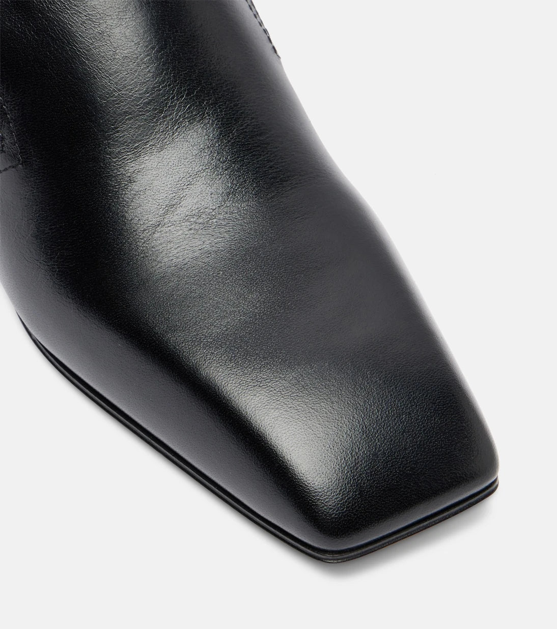 Christen - Classic Square leather loafers