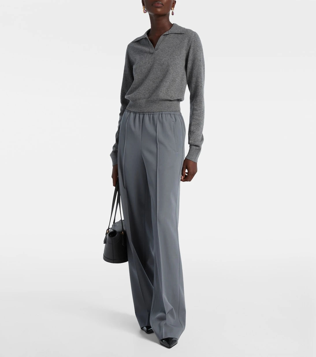 Dolce&Gabbana - Virgin wool gabardine straight pants