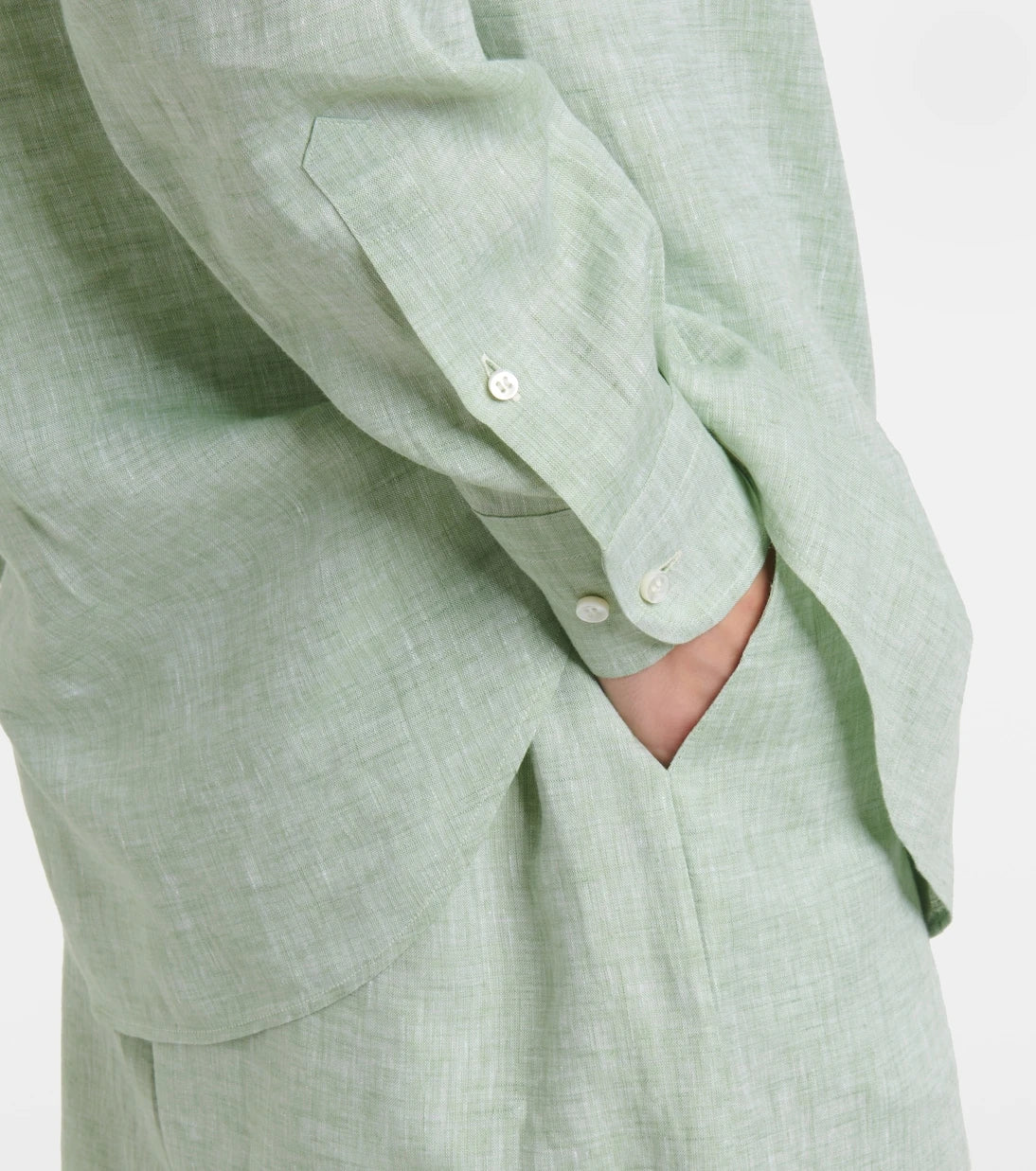 Loro Piana - André linen shirt
