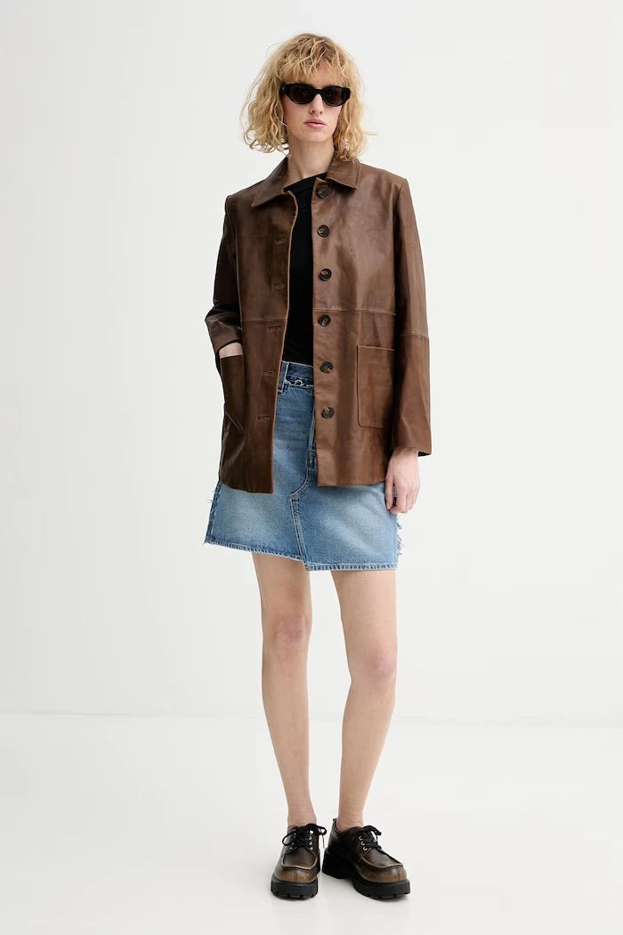 Дънкова пола Levi's DECONSTRUCTED EDGE