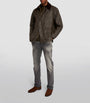 Barbour Green Waxed Bedale Jacket