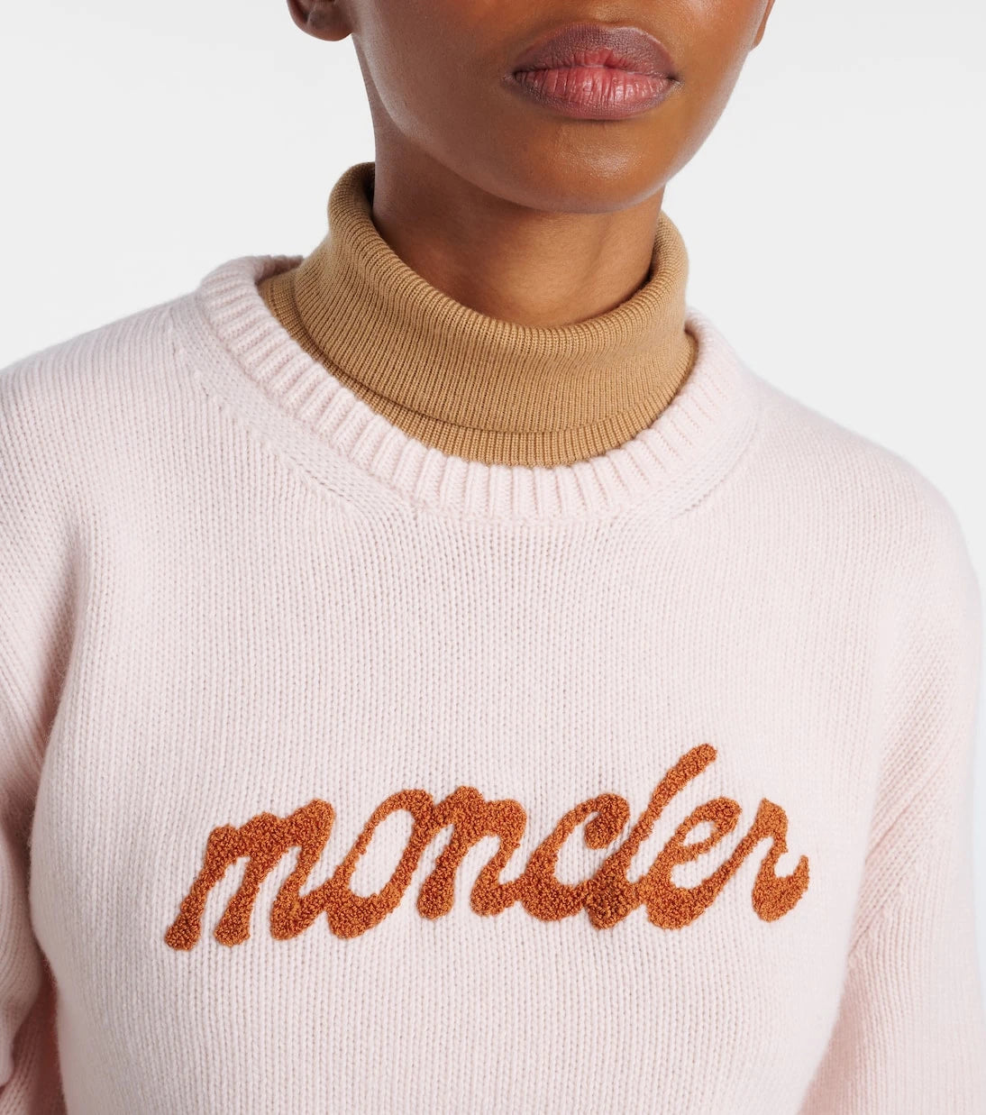 Moncler - Logo wool and cashmere sweater