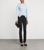 Stella McCartney Black Zipped Skinny Leggings