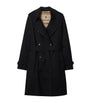 Burberry Gabardine Mid-Length Kensington Heritage Trench Coat