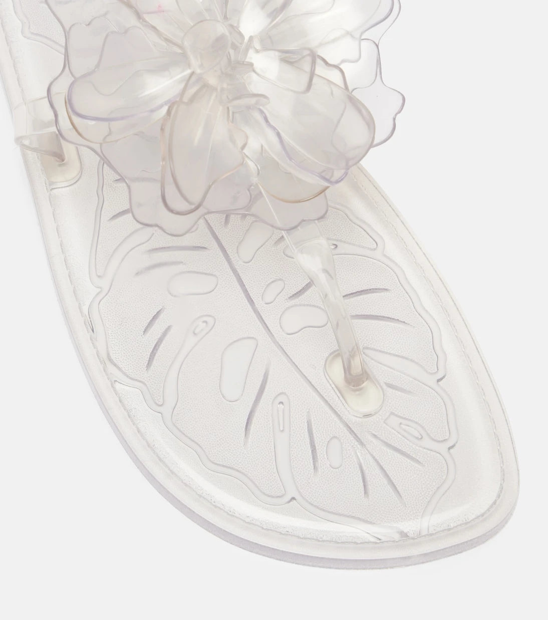 Farm Rio - Floral-appliqué thong sandals