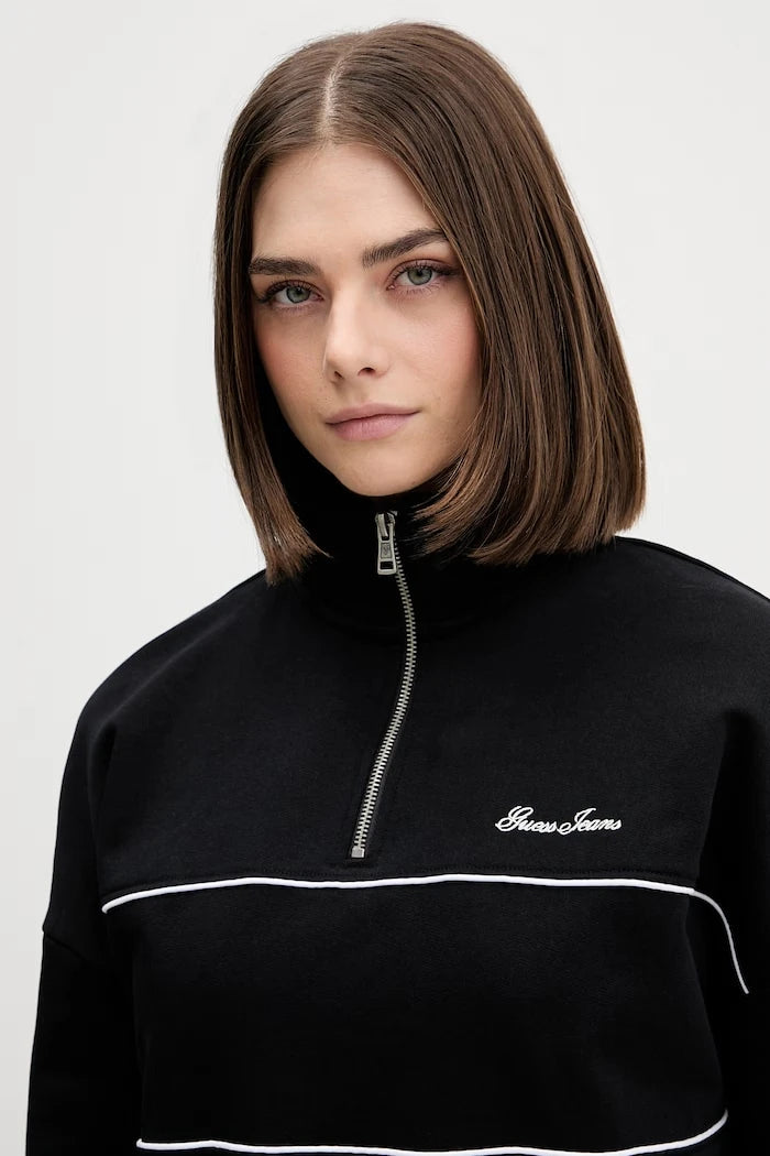 Guess Jeans Kadın Pamuklu Sweatshirt
