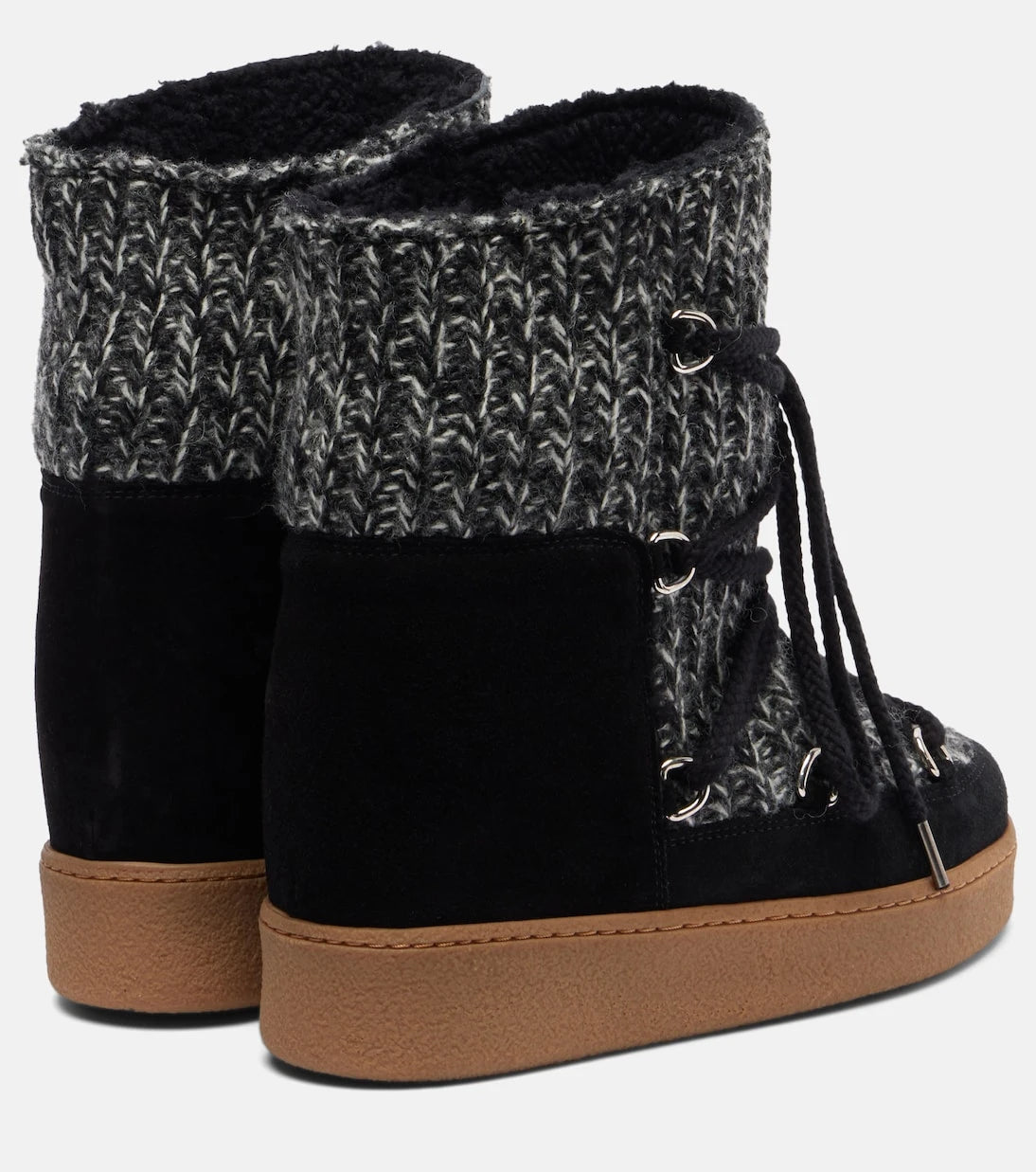Isabel Marant - Suede-trimmed snow boots