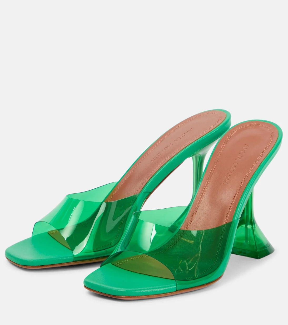 Amina Muaddi - Lupita PVC sandals
