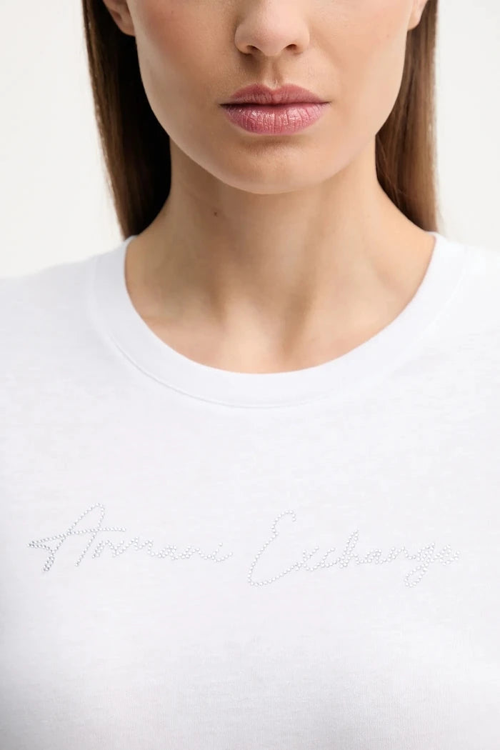 Памучна тениска Armani Exchange