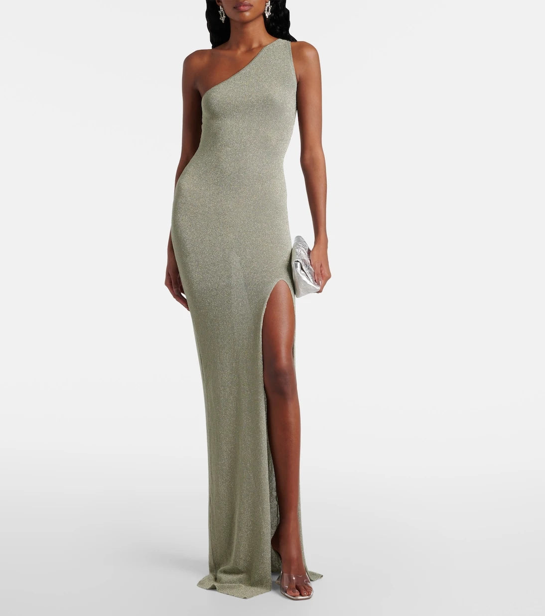 Aya Muse - Draped one-shoulder maxi dress