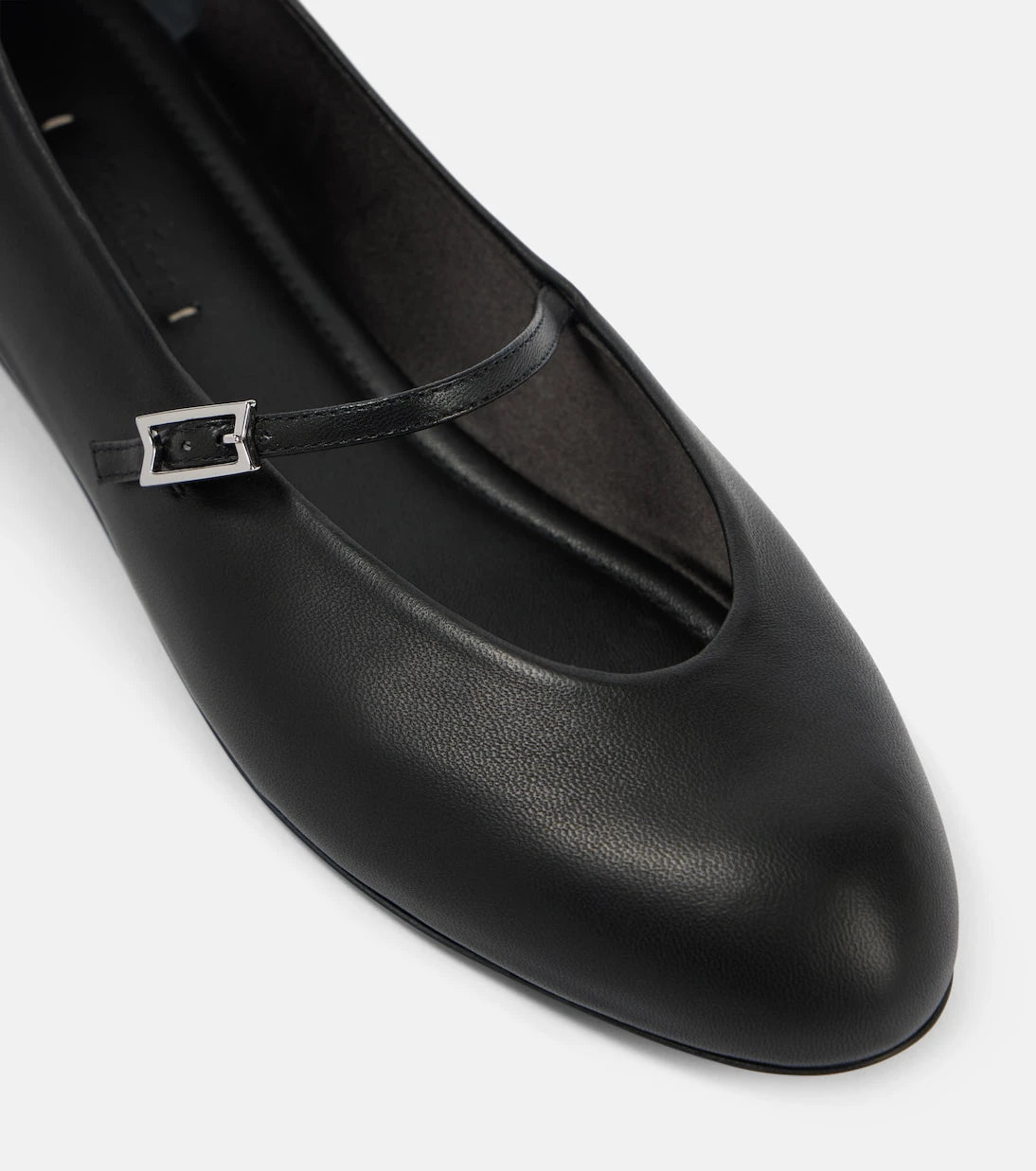 Max Mara - Leather Mary Jane ballet flats