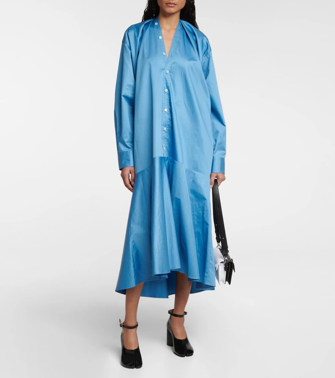 MM6 Maison Margiela - Cotton midi dress