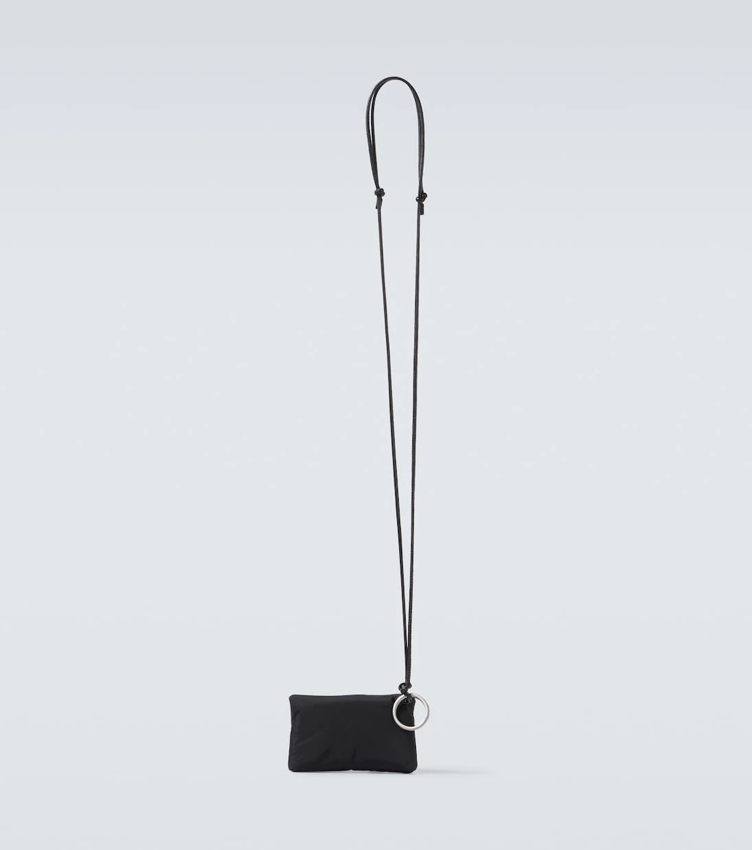 Saint Laurent - Cassandre Mini leather-trimmed crossbody bag