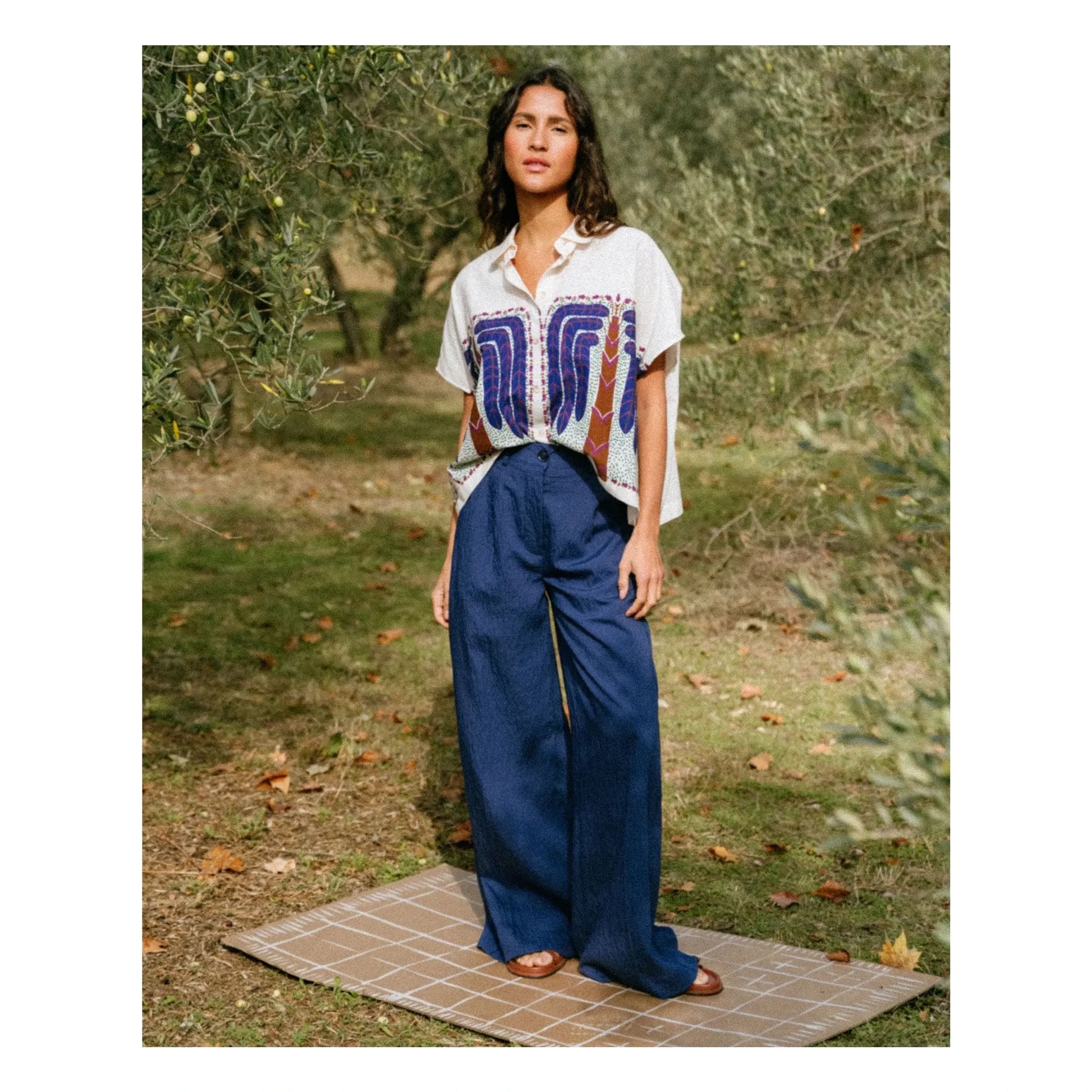 Tinsels - Cinzia shirt | Blue