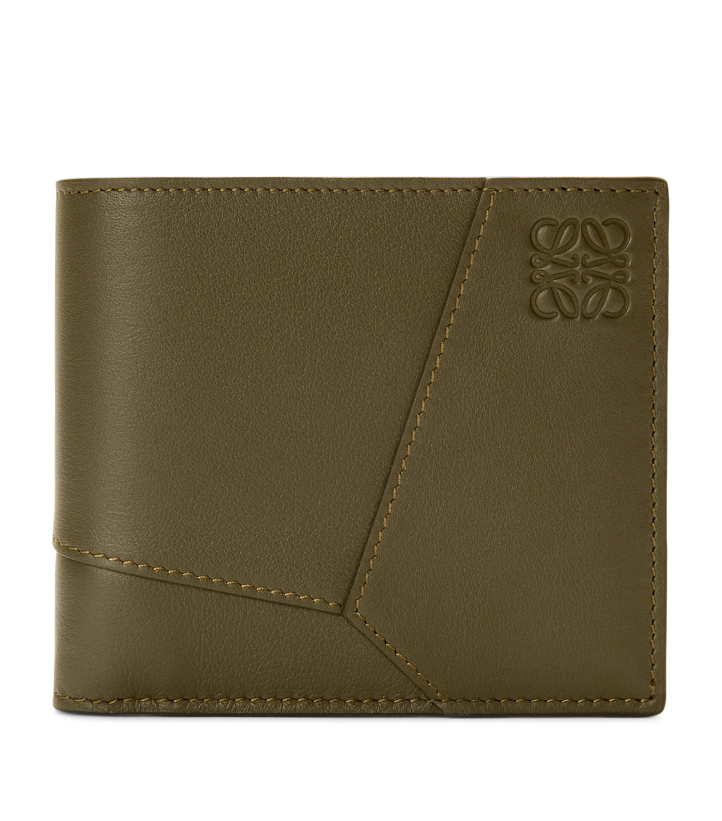 LOEWE Leather Puzzle Edge Bifold Wallet