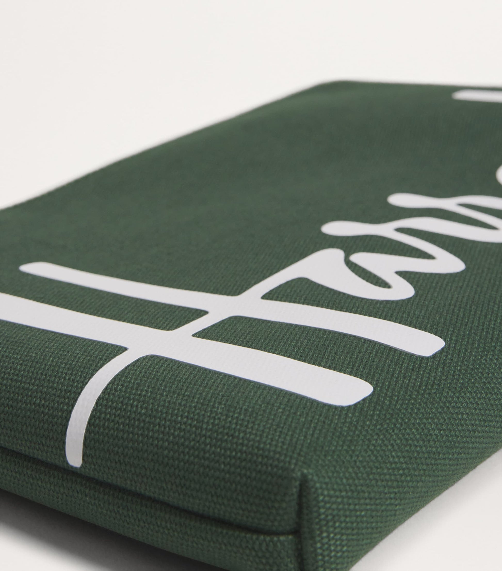 Medium Cotton Logo Pouch