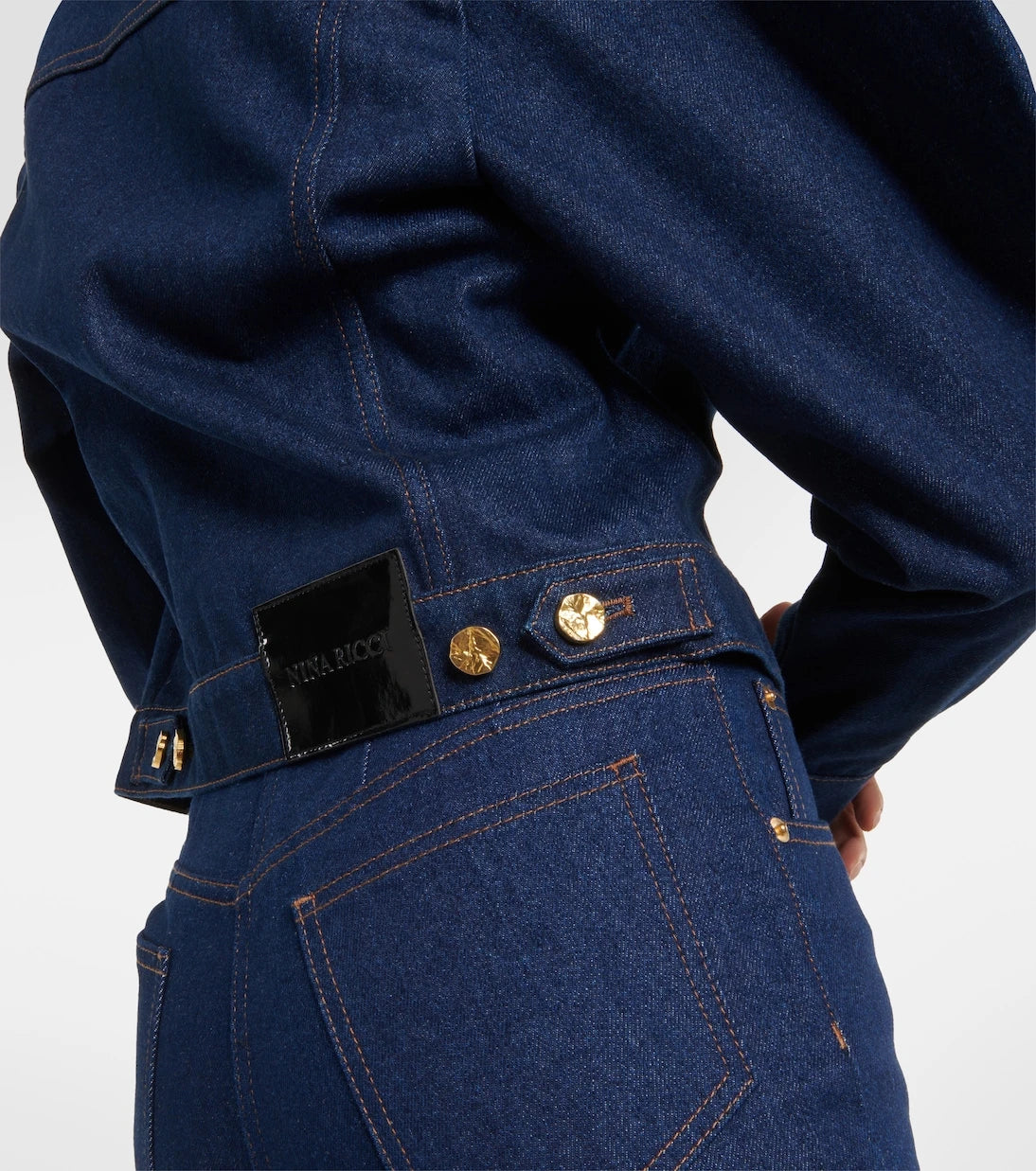 Nina Ricci - Cropped denim jacket