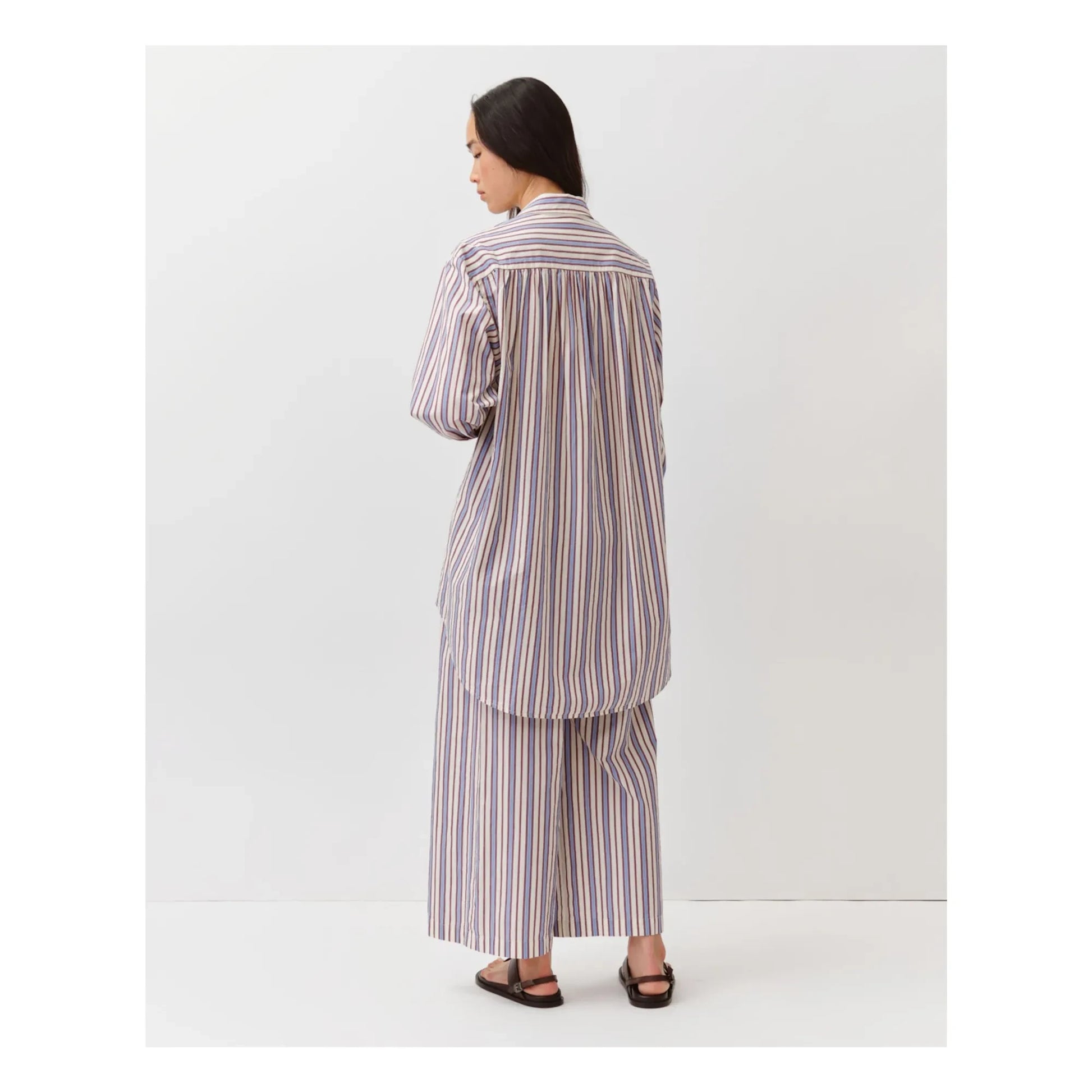 Diega - Centia Stripes Shirt | Ecru