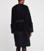 Joseph Brown Shearling Tina Coat