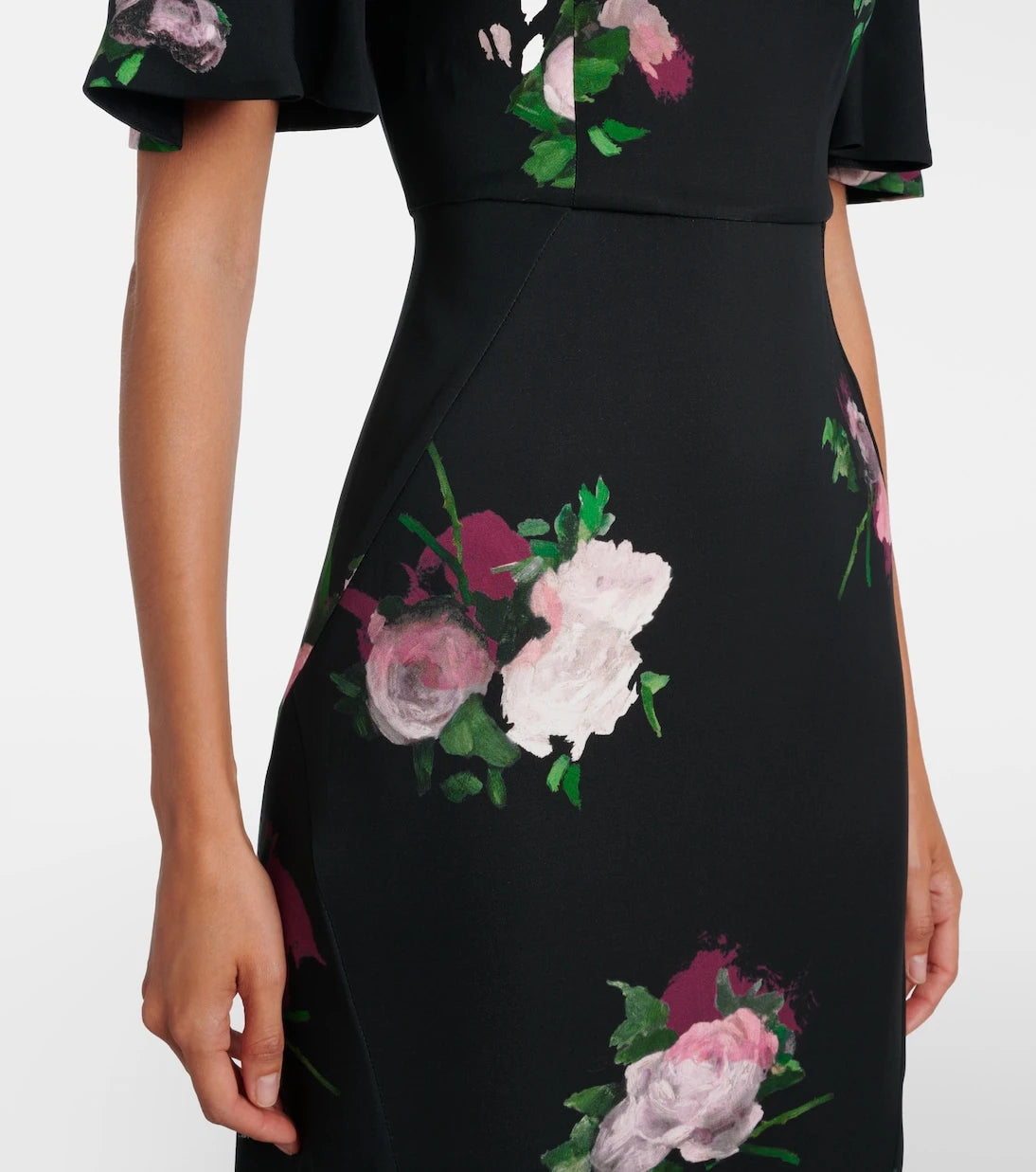 Erdem - Floral midi dress