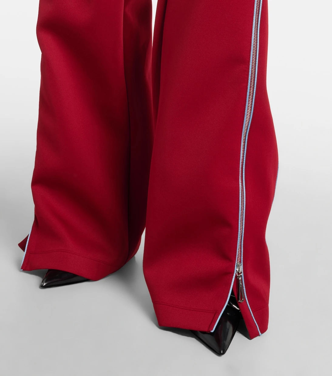 Rabanne - Zip-up jersey track pants