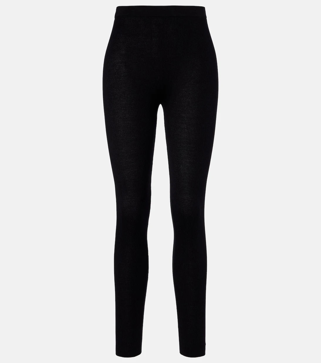 Saint Laurent - Wool, cashmere, and silk leggings