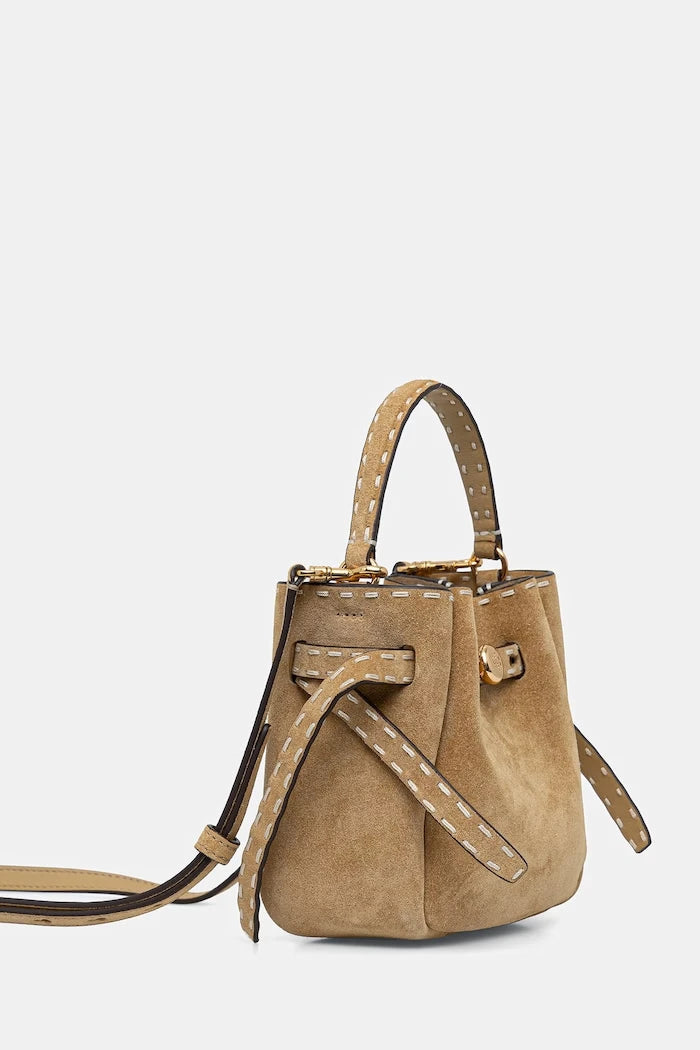 Tory Burch Чанта женска велурена Romy