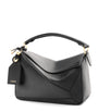LOEWE Black Small Leather Featherlight Puzzle Top-Handle Bag
