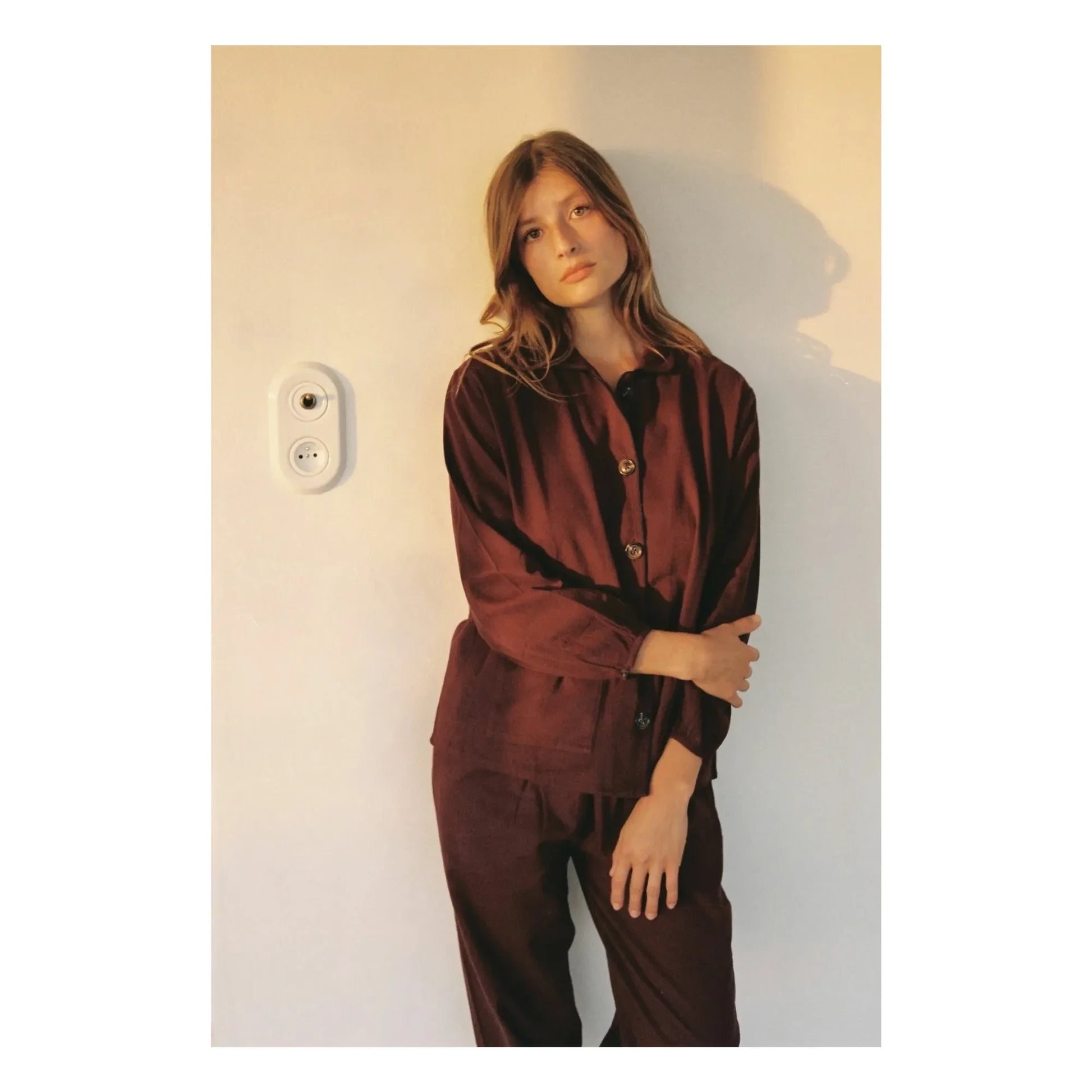 Scarlette Ateliers - Claudine Jasper pyjamas | Burgundy