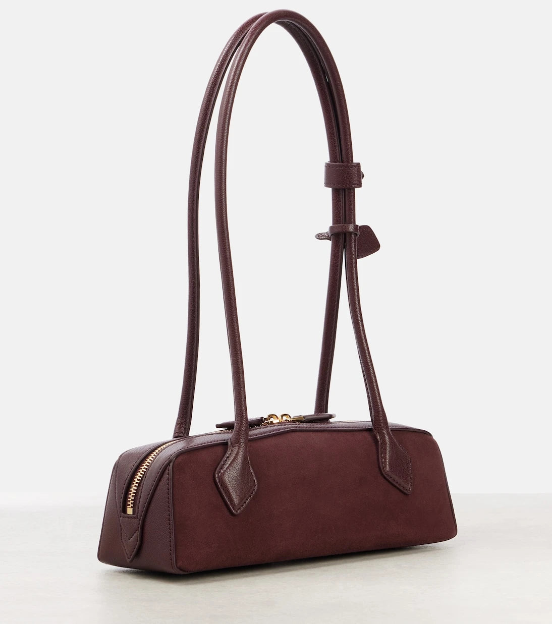 Alaïa - Le Teckel Small suede shoulder bag