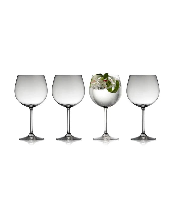 Lyngby Glas Juvel Gin ve Tonik Bardak Seti 570 ml (4 Parça)