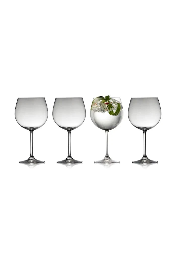 Lyngby Glas Juvel Gin ve Tonik Bardak Seti 570 ml (4 Parça)