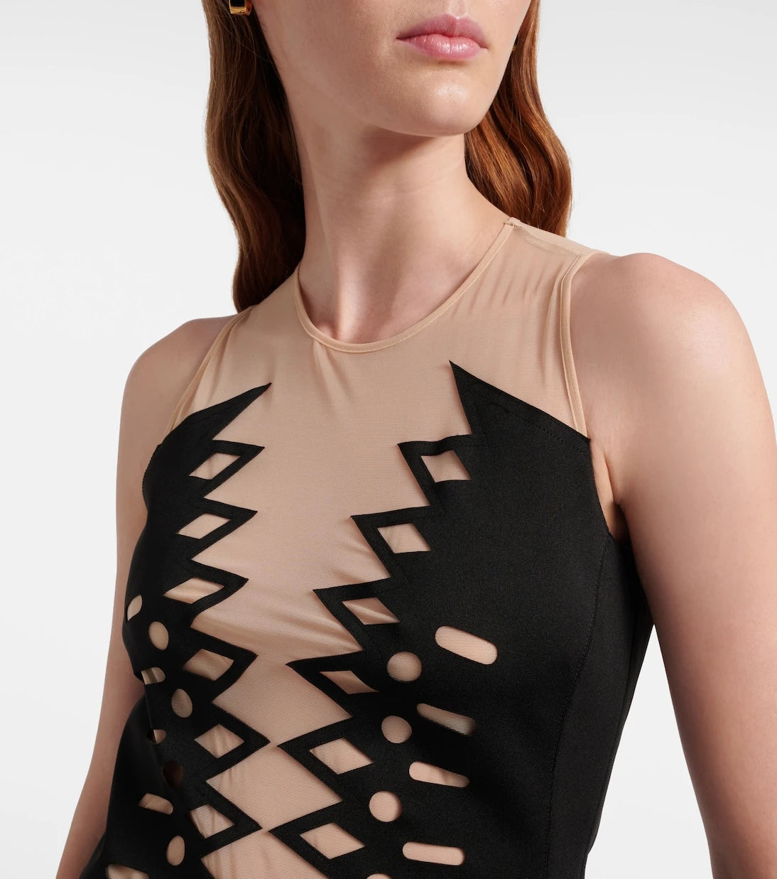 Blumarine - Mesh gown