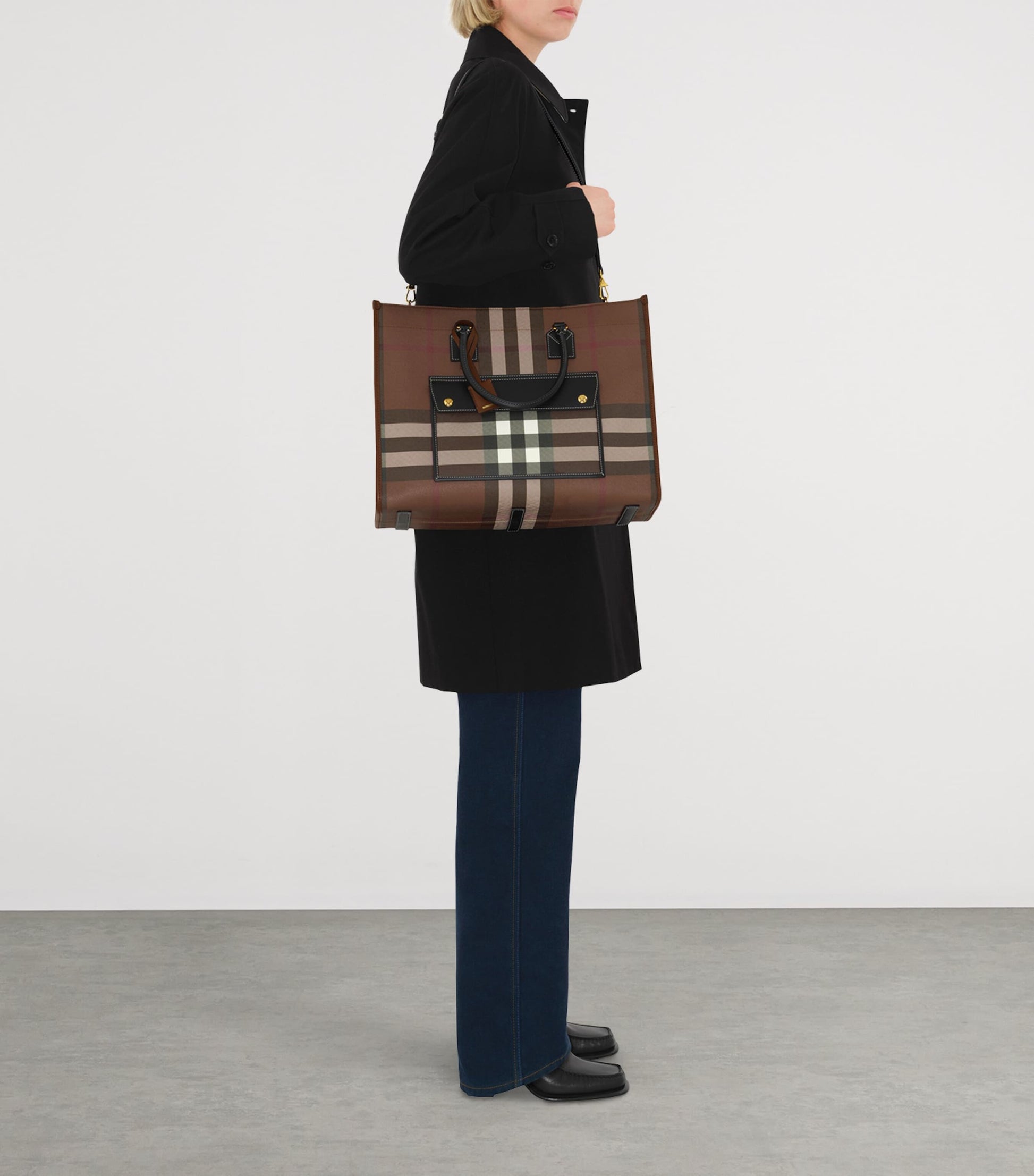 Brown Medium Freya Tote