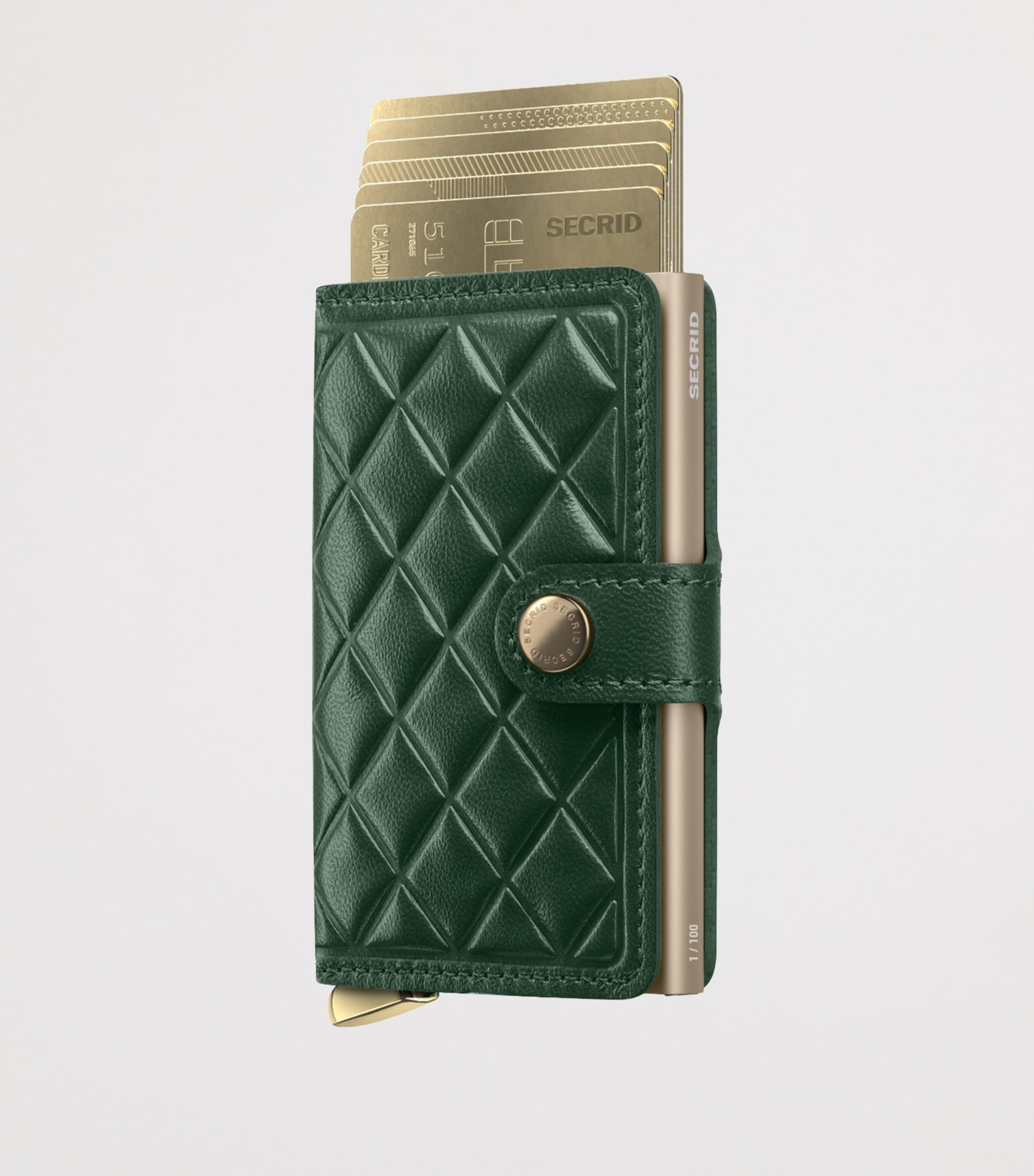 Secrid Premium Leather Embossed Diamond Miniwallet